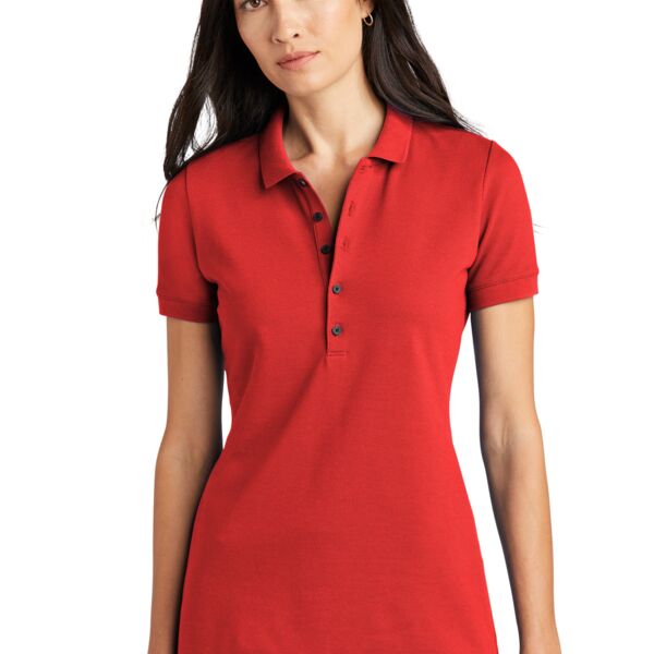 Women's Stretch Heavyweight Pique Polo Thumbnail